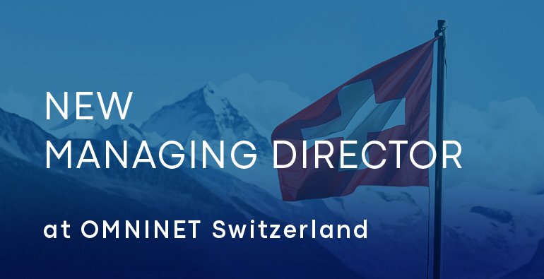Thomas Bodmer new managing director OMNINET GmbH Switzerland